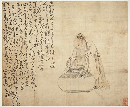 Landscapes and Figures: Figures, 1750, Huang Shen