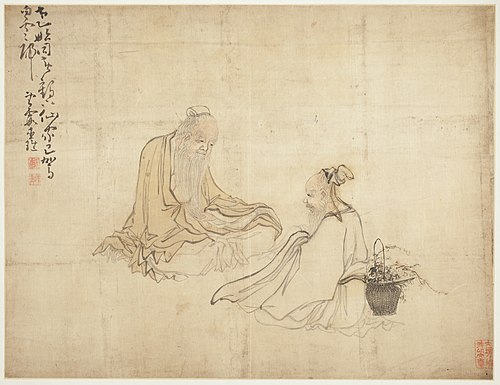 Landscapes and Figures: Figures, 1750, Huang Shen