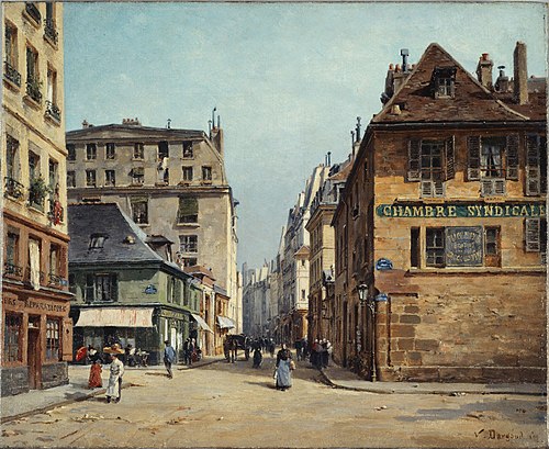 La rue Saint-Paul, 1892, Paul-Joseph-Victor Dargaud