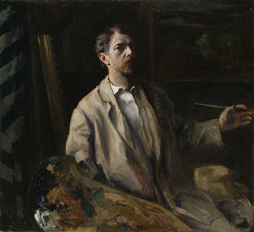 Autoportrait, 1903, Károly Ferenczy