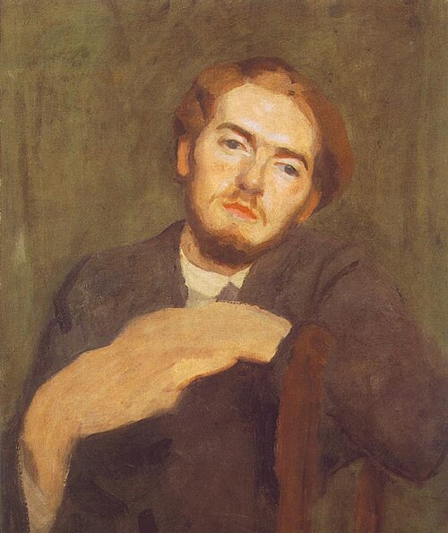 Portrait of Béni Ferenczy, 1912, Károly Ferenczy