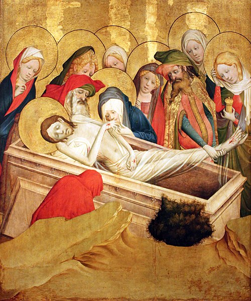 The Entombment, 1430, Maître Francke