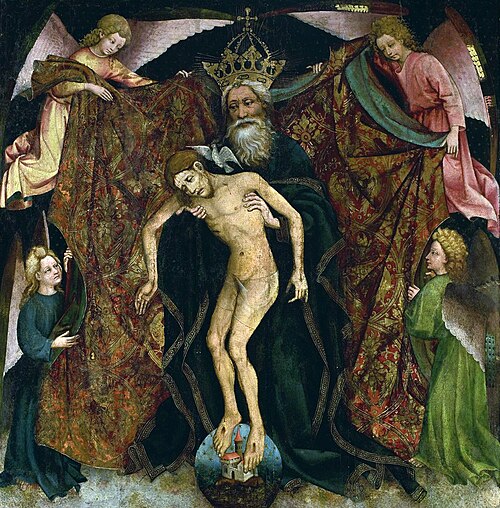 Sainte Trinité (Pietas Patris)., 1435, Maître Francke