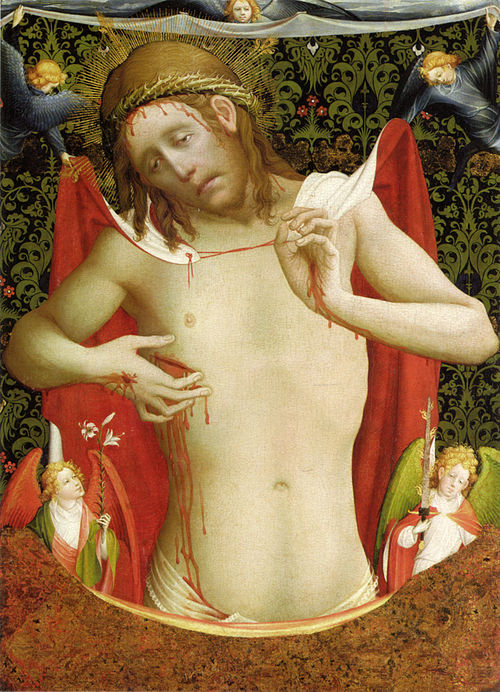 Man of Sorrows, 1435, Maître Francke