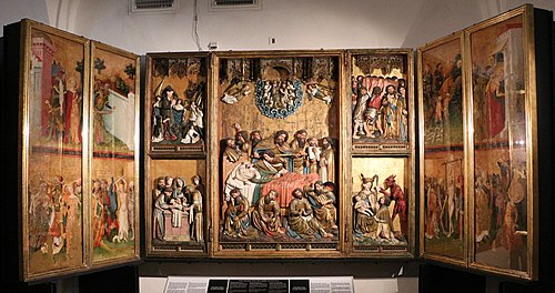 Saint Barbara Altarpiece, 1430, Maître Francke