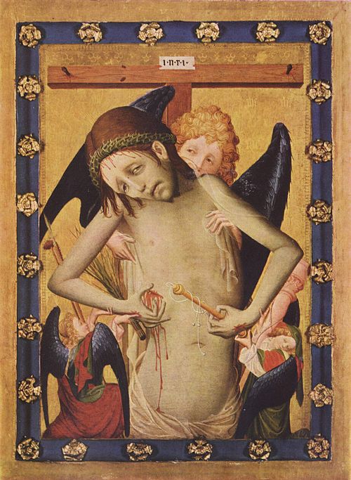 Man of Sorrows, 1420, Maître Francke