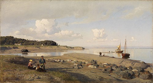 Schottische Küstenlandschaft, 1879, Hans Fredrik Gude