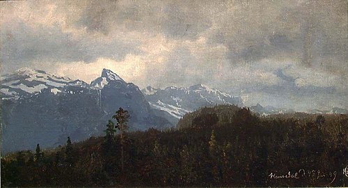 From Hemsedal, 1849, Hans Fredrik Gude
