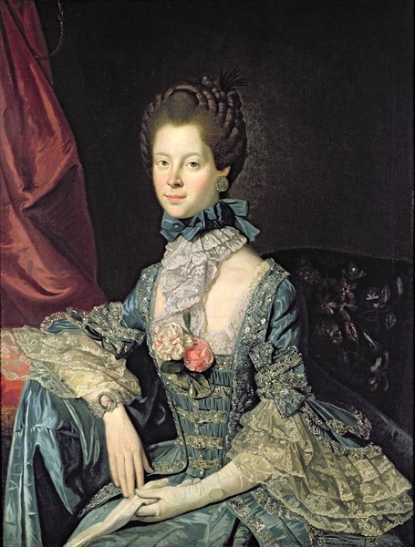 Queen Charlotte (1744–1818), 1766, Johan Joseph Zoffany