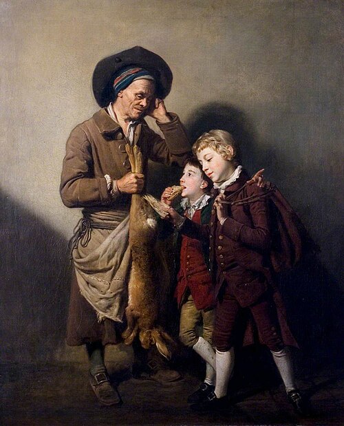 The Porter and the Hare, 1768, Johan Joseph Zoffany