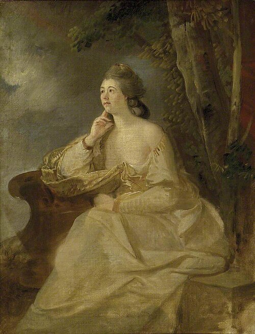 Elizabeth Hall, née Gostling, , Johan Joseph Zoffany