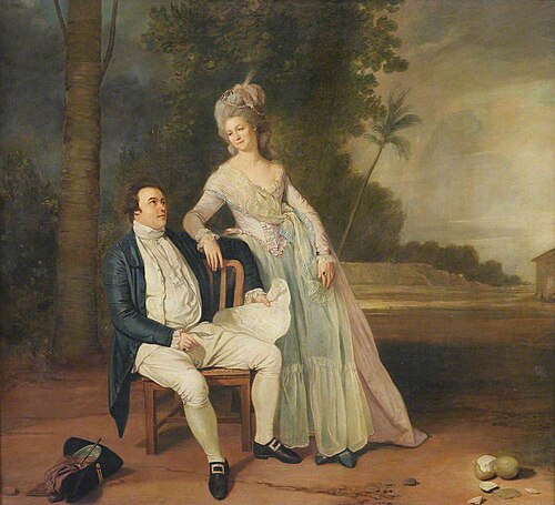 Mr and Mrs Bamfylde, , Johan Joseph Zoffany