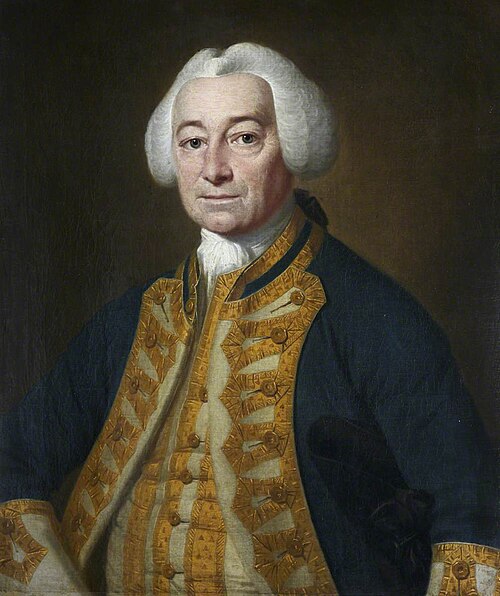 Rear Admiral Philip Durell, , Johann Zoffany