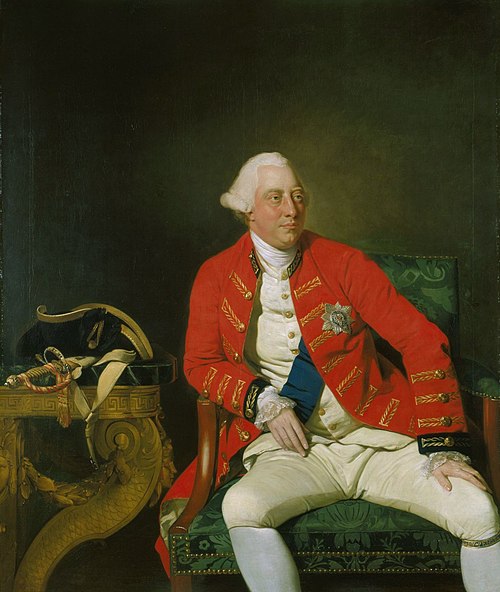 Portrait of George III of the United Kingdom (1738-1820), 1771, Johann Zoffany