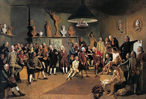 Royal Academicians, 1772, Johan Joseph Zoffany