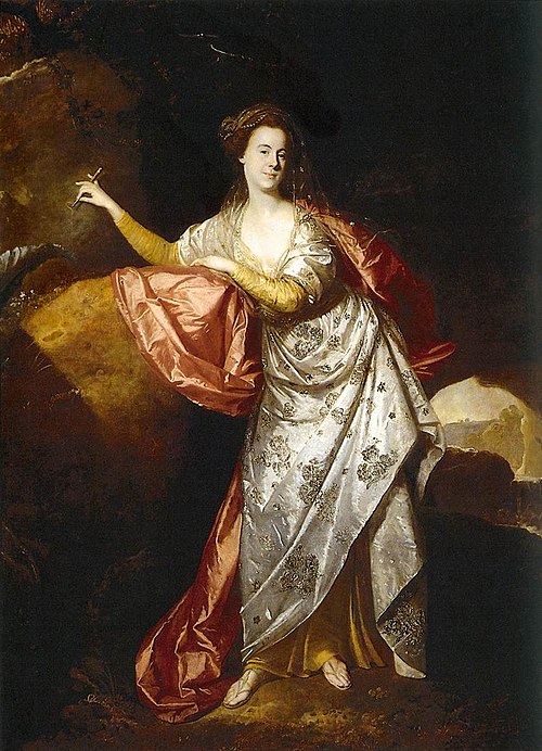 Portrait of Ann Brown in the Role of Miranda (?), 1770, Johann Zoffany