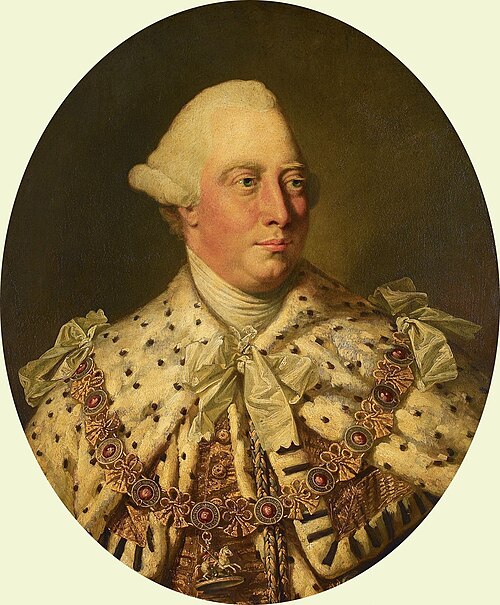 George III (1738-1820), 1771, Johan Joseph Zoffany