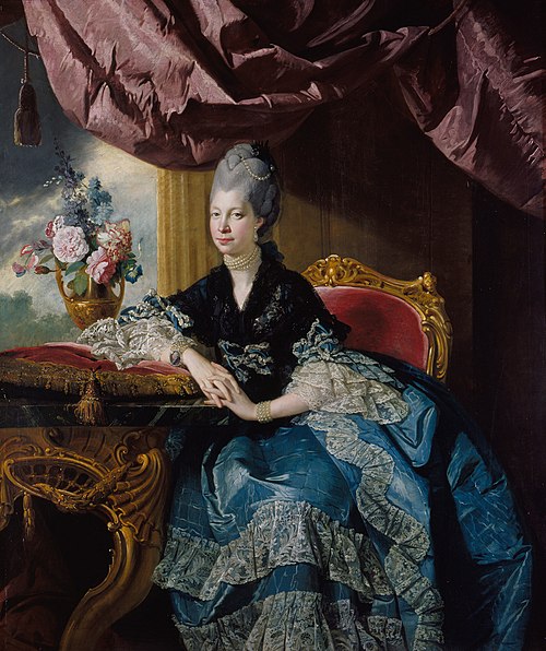 Queen Charlotte (1744-1818), 1771, Johan Joseph Zoffany