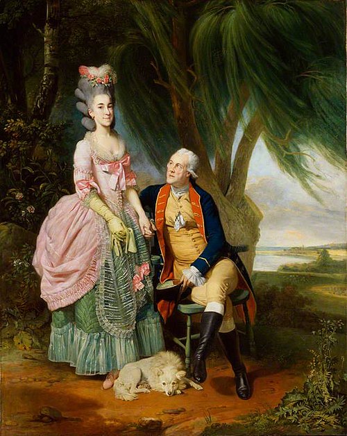 Mary Wilkes; John Wilkes, 1782, Johan Joseph Zoffany