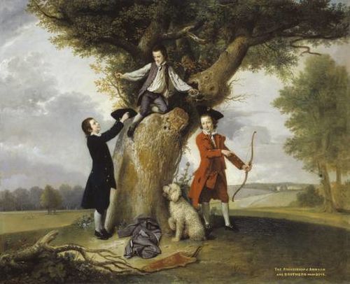 Three Sons of John, 3rd Earl of Bute, 1764, Johann Zoffany
