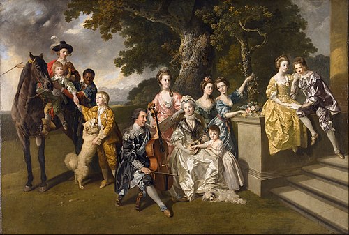 The Family of Sir William Young, 1767, Johann Zoffany