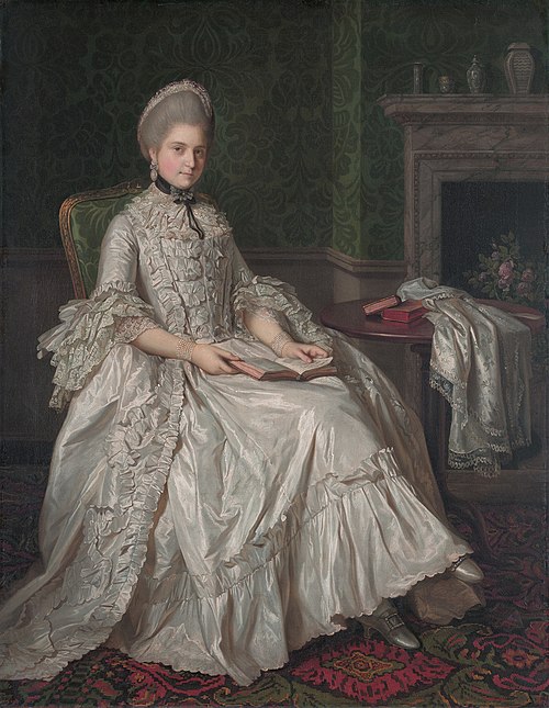 Portrait of Maria Walpole, 1769, Johann Zoffany