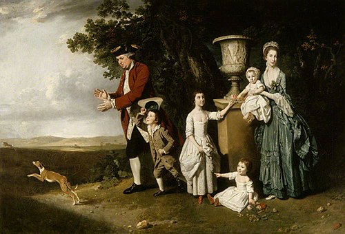 The Woodley Family, 1766, Johann Zoffany