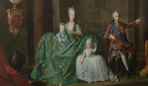 Portrait of the Ducal Family of Parma, 1774, Johan Joseph Zoffany