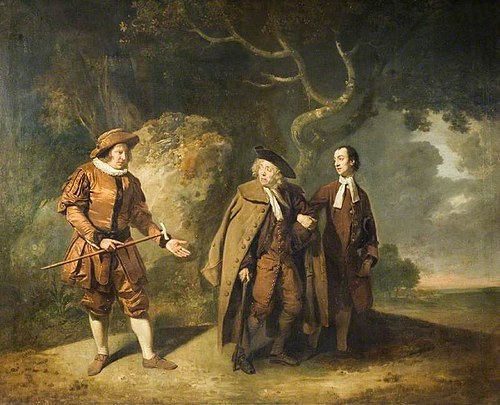 Parsons, Bransby, And Watkyns In A Scene From Lethe, 1766, Johann Zoffany