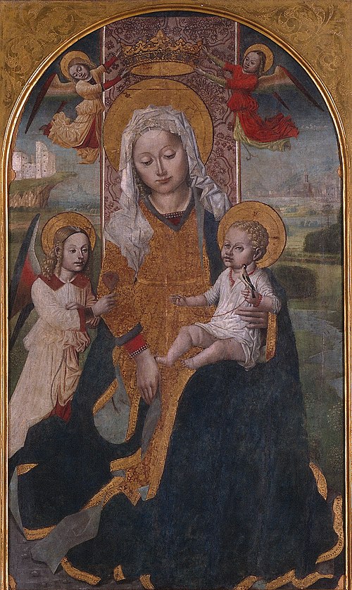 Madonna with child and angels, 1500, Nicolò Corso
