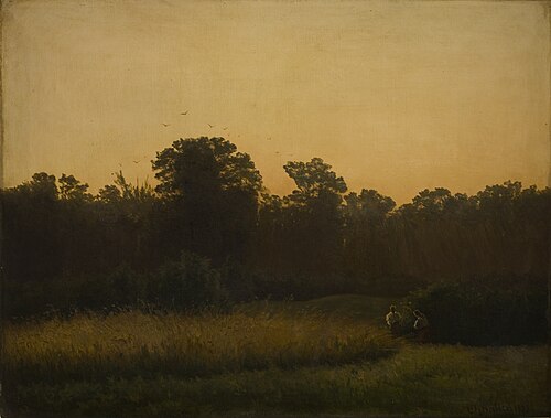 Harvest, 1873, Nicholas Chevalier