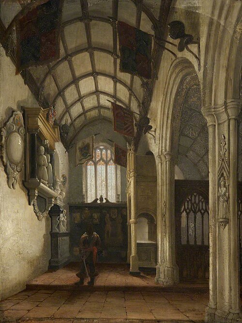 Interior of a Church, 1841, Nicholas Condy