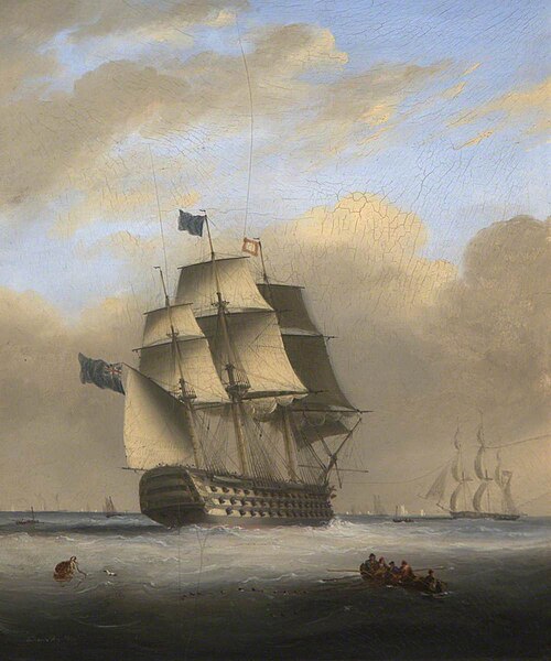 HMS 'Britannia', , Nicholas Matthews Condy