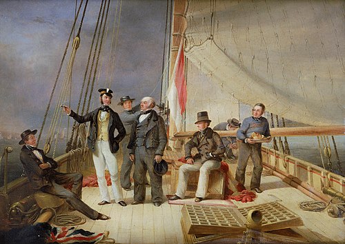 On Board the Yacht 'Alarm', 1846, Nicholas Matthew Condy