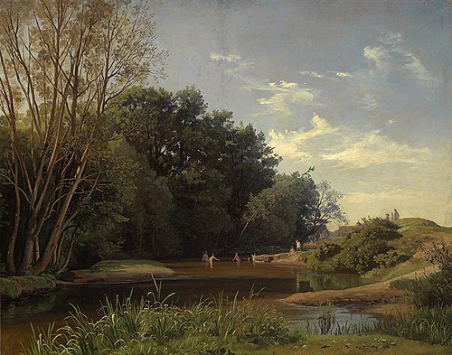 An der Alb III, 1863, Johann Wilhelm Schirmer