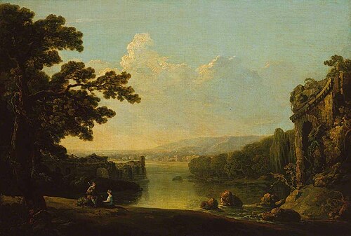 River Scene with Ruins, 1760, Nicholas Thomas Dall