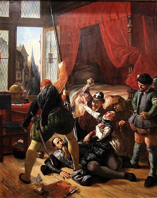 Scène de la saint-Barthélemy, 1833, Joseph-Nicolas Robert-Fleury