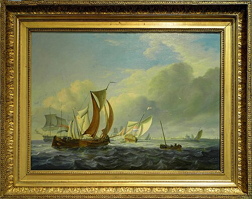 Mer agitée., 1796, Nicolaas Baur