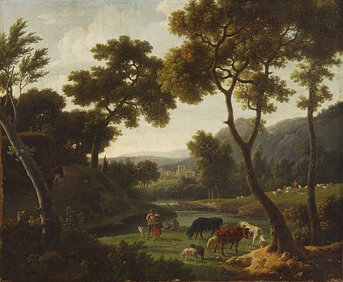 An Idealistic Landscape, , Nicolas-Didier Boguet