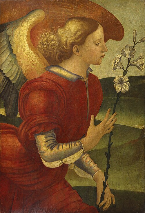 The Archangel Gabriel, 1490, Luca Signorelli