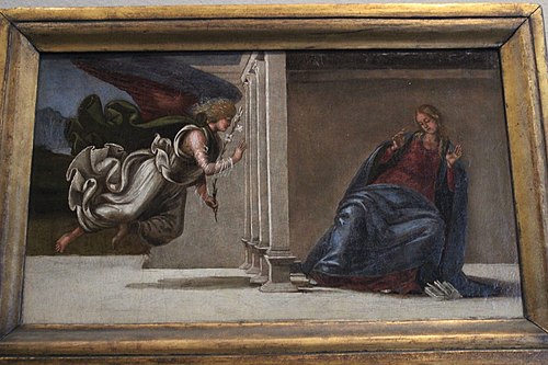 The Annunciation, 1493, Luca Signorelli