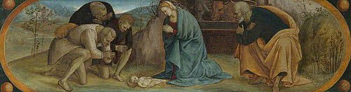 The Adoration of the Shepherds, 1500, Luca Signorelli