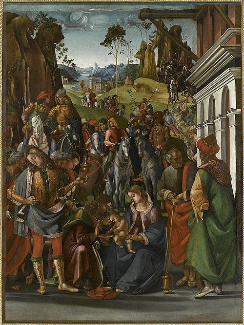 Adoration of the Magi, 1500, Luca Signorelli