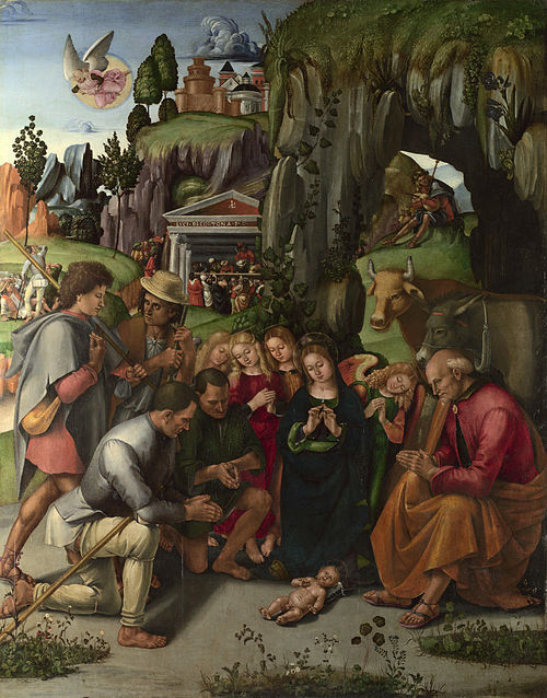 Adoration of the Shepherds, 1496, Luca Signorelli