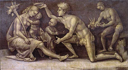 Allegory of Fertility and Abundance, 1500, Luca Signorelli