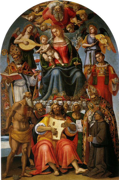 Madonna and Child with Saints, 1519, Luca Signorelli