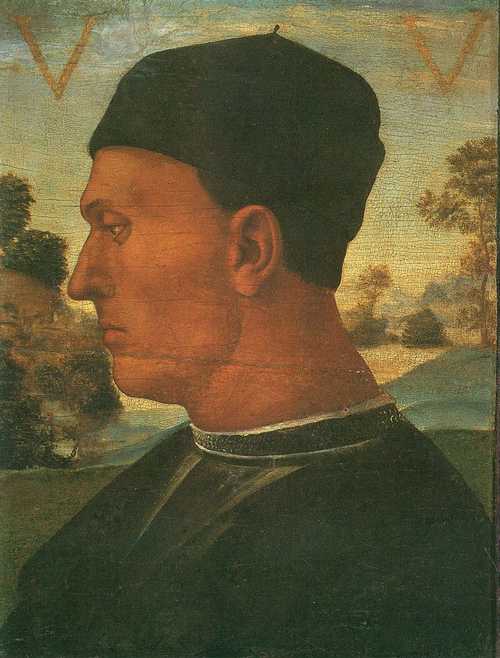 Portrait of Vitellozzo Vitelli, 1492, Luca Signorelli