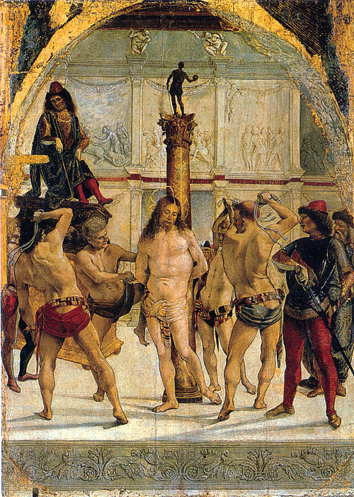 Standard of the Flagellation, 1475, Luca Signorelli