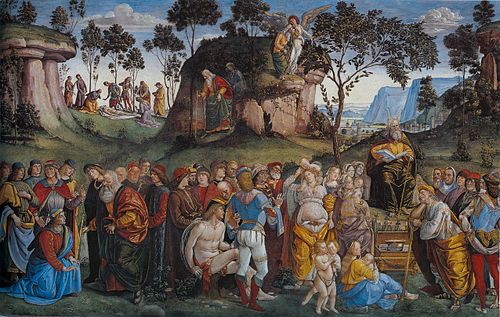 Testament and Death of Moses, 1482, Luca Signorelli