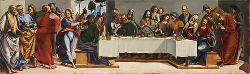 Christ in the House of Simon the Pharisee, 1498, Luca Signorelli